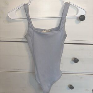 Light blue bodysuit